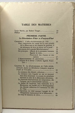 La révolution d'hier d'aujourd'hui et de demain - bibliothèque Brentano's - études historiques économiques et sociales. Marlio Louis