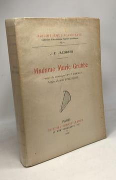 Madame Marie Grubbe - bibliothèque scandinave III. J.P. Jacobsen