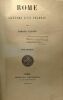 Rome lettres d'un pélerin - TOME PREMIER et SECOND - 2 volumes. Lafond Edmond