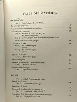 Petit Atlas de l'antiquité classique. H.H. Scullard