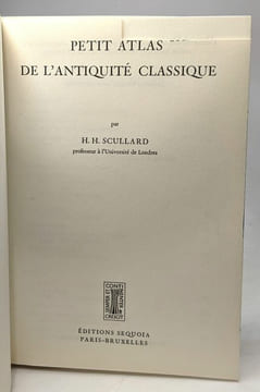 Petit Atlas de l'antiquité classique. H.H. Scullard