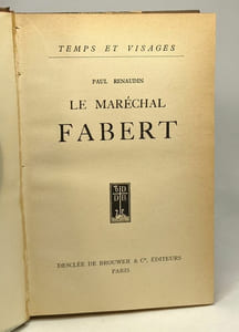 Le maréchal Fabert - temps et visages