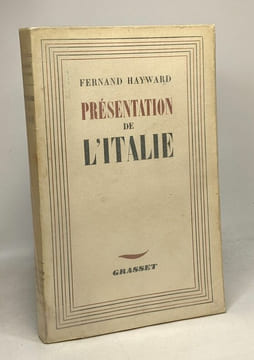 Présentation de l'Italie. Hayward Fernand