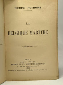 La Belgique martyre