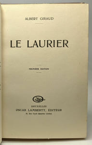 Le laurier - Première édition
