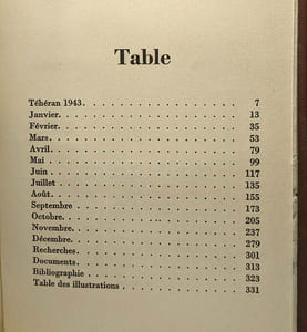 Assassinat au sommet - Téhéran 1943 -- 16 photographies 10 documents in texte