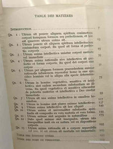 Quaestiones disputatae de anima XIII - études de philosophie médiévale