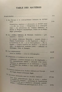 Les "archives littéraires de l'Europe" 1804-1808 et le Cosmopolitisme Littéraire sous le Premier Empire - classe des lettres et des sciences morales et politique mémoires TOME LI fascicule 4 et dernie