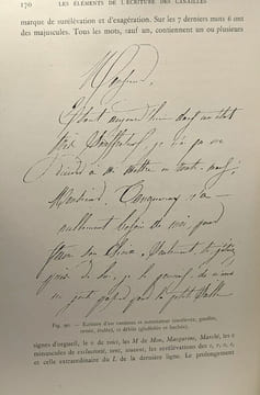 Les éléments de l'écriture des canailles - illustré de 169 documents graphologiques. J. Crépieux-Jamin