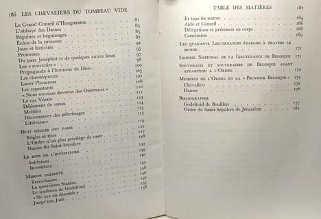 Les chevaliers du tombeau vide. Goemaere Pierre