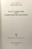 Foi et théologie selon Godefroid de Fontaines - museum lessianum section théologique n°61. Paul Tihon