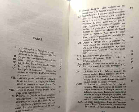 Le corps et le verbe - la langue en sens inverse. Chawaf-C