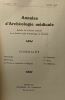 Annales d'archéologie médicale - 1re année n°1 & 2 année 1923 - bulletin de la section médicale de la société royale d'archéologie de Bruxelles. ...