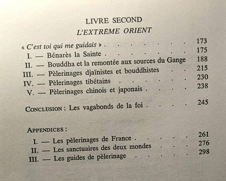 Les longs cheminements - les pèlerinages de tous les temps et de toutes les croyances. Cabanne Pierre
