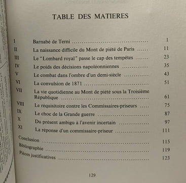 Histoire du Mont de Piete en France. Sebastien Dulac