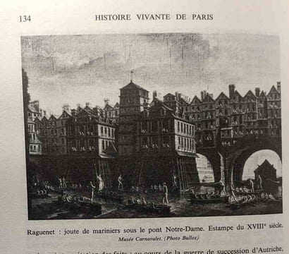 Histoire vivante de Paris - recherches iconographiques d'Hubert Decaux - illustrations d'André Hofer cartes de Joseph Carreras. Saurel Louis