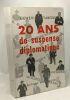 Vingt ans de "suspense" diplomatique - préface de Paul-Boncour. Geneviève Tabouis