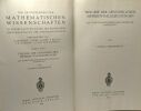 Theorie der gewöhnlichen differentialgleichungen auf funktionentheoretischer grundlage dargestellt - Die grundlehren der mathematischen wissenschaften ...