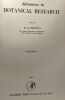 Advances in Botanical research - VOLUME 1 & 2. R.D. Preston