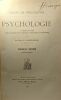 Psychologie - la science de l'âme dans ses rapports avec l'anatomie la physiologie et l'Hypnotisme - Cours de Philosophie - novuelle édition ...