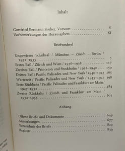 Briefwechsel mit seinem verleger Gottfried Bermann Fischer 1932-1955