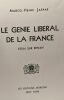 Le génie libéral de la France - essai sur Renan. Marcel-Henri Jaspar