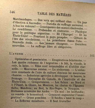 De la Plata à la Cordillère des Andes - En Argentine --- avec une carte de la République Argentine. Huret Jules