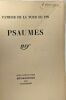 Psaumes - coll. métamorphoses V. Patrice De La Tour Du Pin