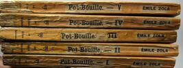 Les Rougon-Macquart - Pot-Bouille --- oeuvres de Emile Zola - TOME I à V (complet). Zola Émile