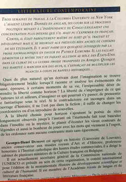 Ici et ailleurs. Dumont Georges-Henri