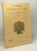 Cahiers de littérature du XVIIe siècle n°4 - publiées par le cnetre de recheche "idées thèmes et formes 1580-1660" avec le concours du conseil ...
