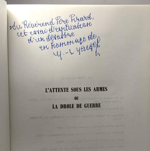L'attente sous les armes 1939-1940