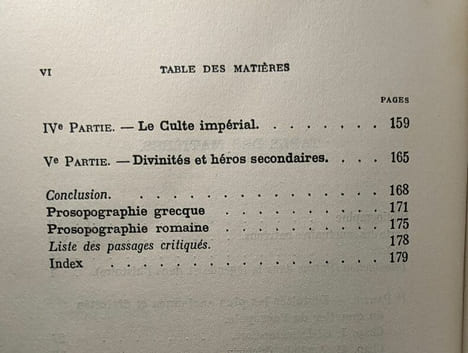 Les cultes de Patras avec une prosopographie patréenne - The Johns Hopkins university studies in Archaeology n°5. Jules Herbillon