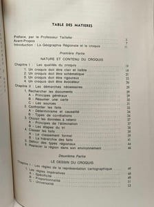 Le croquis de géographie - régionale et économique