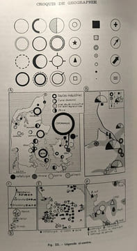 Le croquis de géographie - régionale et économique. Brunet Roger