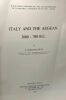 Italy and the Aegean 3000 - 700 B.C. R. Ross Holloway
