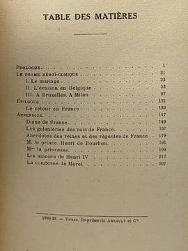 Le dernier amour d'Henri IV - Charlotte de Montmorency - Mère du Grand Condé. Albert Meyrac
