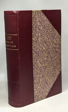 Essai de sémantique - science des significations - bibliothèque de sciences - 7e édition. Michel Bréal