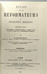Études sur les réformateurs ou socialistes modernes - Première et Seconde parties - 7e éd