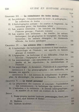Guide de l'étudiant en histoire ancienne. Paul Petit