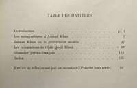 Les comédies de Malkom Khan - Les mésaventures d'Achraf Khan - Zaman Khan ou le gouverneur modèle - Les tribulations de Châh Qoulî Mîrzâ - université de Liège fascicule LIII