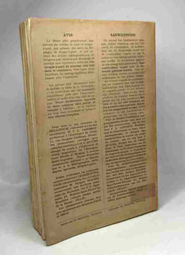 Table générale de la revue belge de philologie et d'histoire TOMES VI à XX 1927 à 1941 / Algemen register op het belgisch tijdschrift voor philologie ...