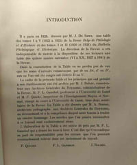 Table générale de la revue belge de philologie et d'histoire TOMES VI à XX 1927 à 1941 / Algemen register op het belgisch tijdschrift voor philologie en geschiedenis deelen VI tot XX 1927 - 1941