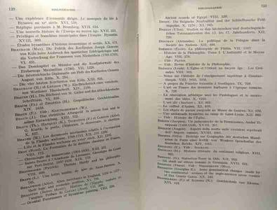 Table générale de la revue belge de philologie et d'histoire TOMES VI à XX 1927 à 1941 / Algemen register op het belgisch tijdschrift voor philologie en geschiedenis deelen VI tot XX 1927 - 1941