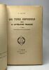 Les types universels dans la littérature française 2 volumes: 1re et 2e série --- illustrations de M. De Lajarrige et A. Goichon. J. Calvet