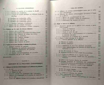 Nuisances - TOME I - La pollution atmosphérique - les industries leurs productions leurs nuisances. J.P. Détrie L. Armand (préface)