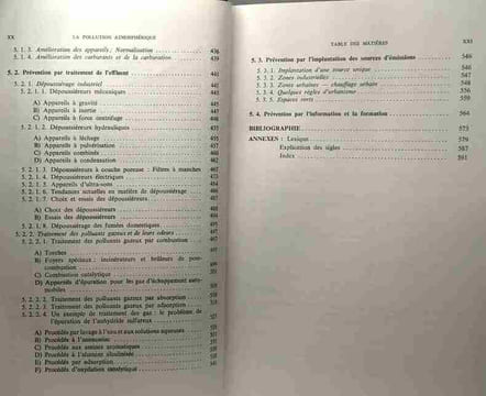 Nuisances - TOME I - La pollution atmosphérique - les industries leurs productions leurs nuisances. J.P. Détrie L. Armand (préface)