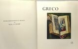 Greco - étude biographique et critique par Paul Guinard. Paul Guinard