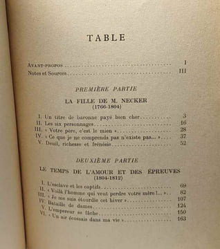 Une vie d'orages - Germaine de Staël. André Lang