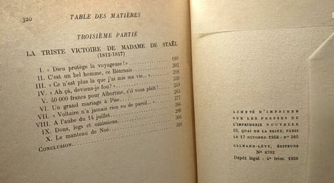 Une vie d'orages - Germaine de Staël. André Lang